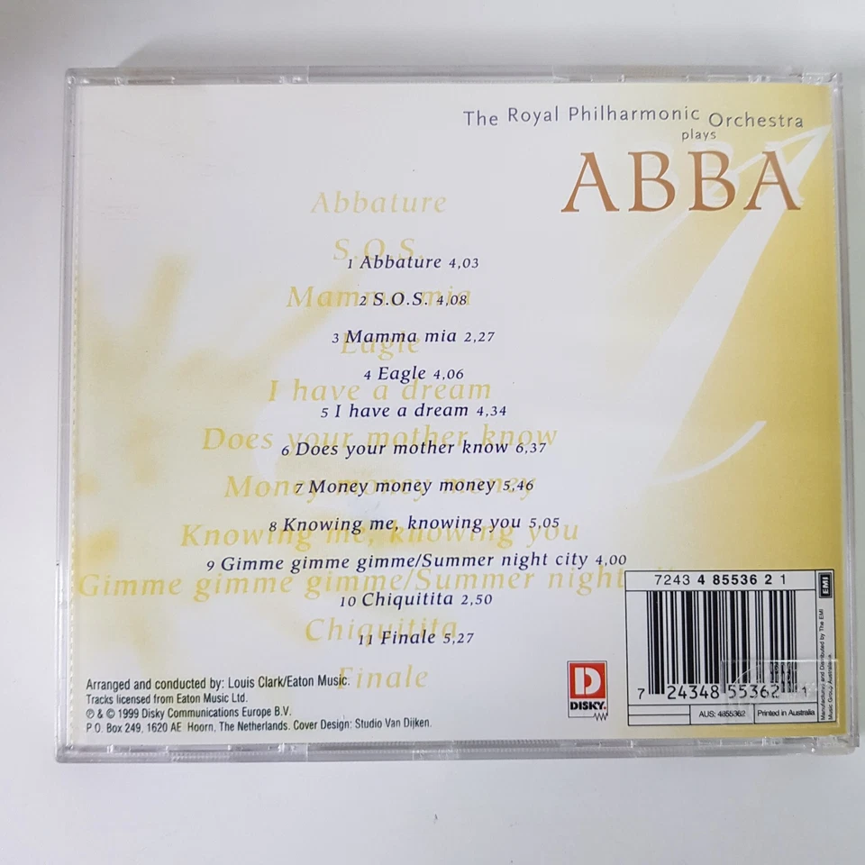 The Royal Philharmonic Orchestra plays ABBA Abbature Does Your Mother Know CD - Image 2 of 4