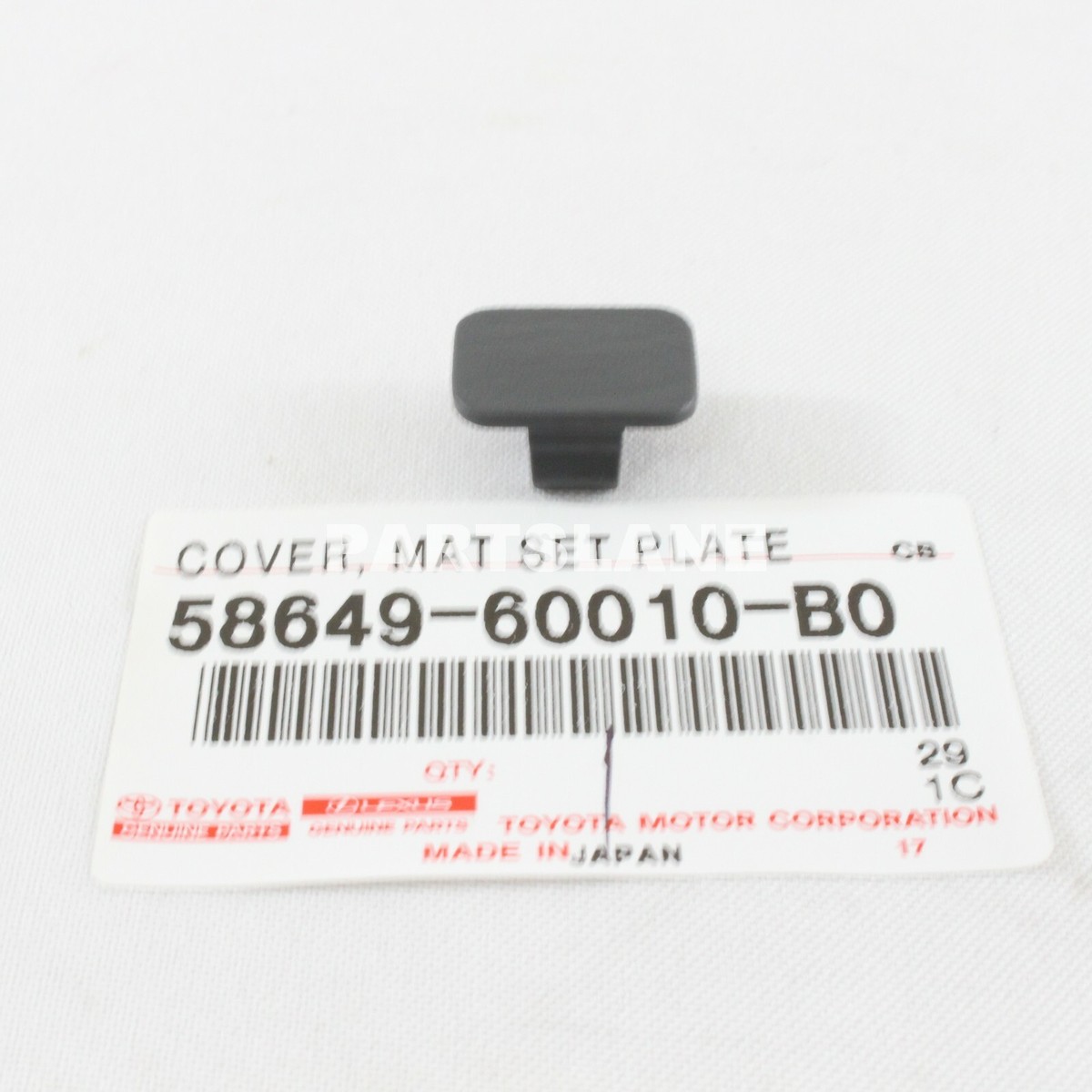 58649-60010-B0 Toyota OEM Genuine COVER, MAT SET PLATE | eBay 