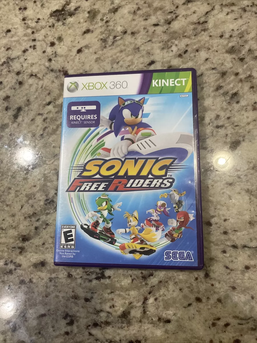 Sonic Free Riders Xbox 360 Game For Sale