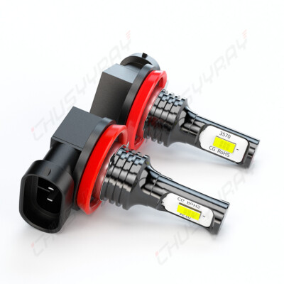 leb☺︎ 4x Fits Kawasaki ZX1000 Ninja ZX10R 2006-2010 H9 & H11 LED