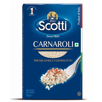 Riso Scotti - Reis Carnaroli - Reis Für Risotti Susogar-Bereit In 16' - 1 Kg