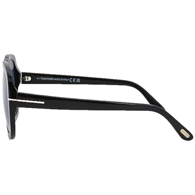 TOM FORD BILLIE AVIATOR SUNGLASSES FT1012/S 01V, $470. BRAND NEW. (b) Tom Ford Billie Blue Pilot Ladies Sunglasses FT1012 01V 56  main image 2