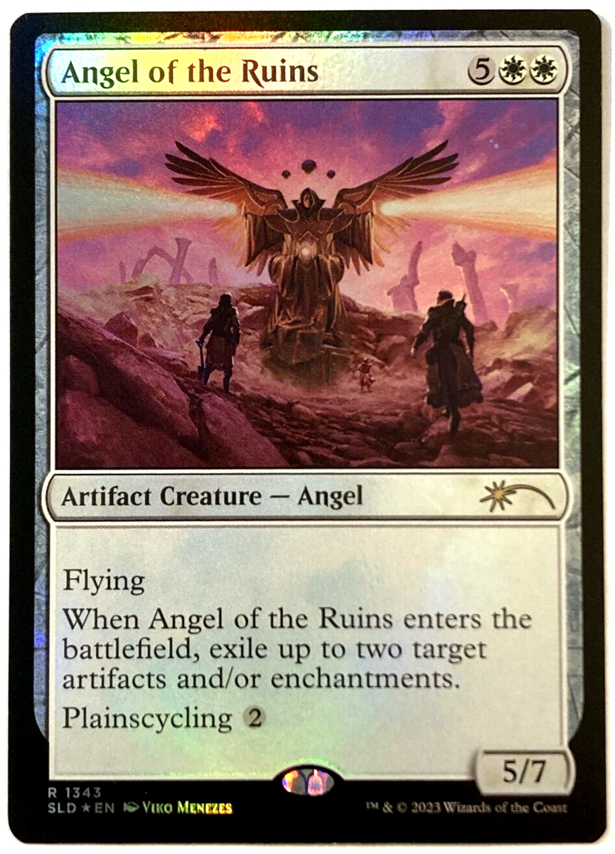 MTG Angel of the Ruins *FOIL* Secret Lair Angels Commander Deck