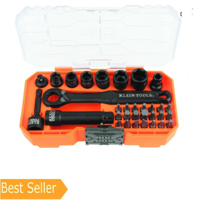 Klein Tools 65300 KNECT 32-Piece Pass Through Socket Set