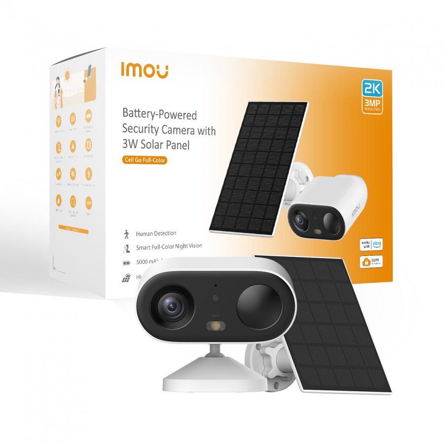 IMU KIT - CELL GO 2K FULL COLOR KIT - 1X WI-FI BATTERY CAMERA 3MP 2.8MM FULL COL