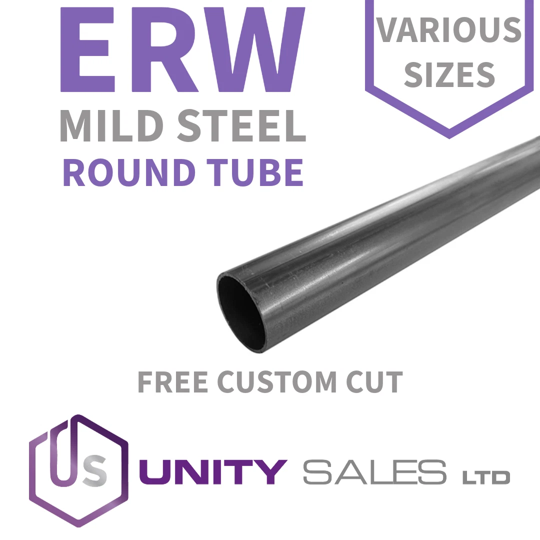 X2) 1 Square Metal Tube - Mld Steel - 16 gauge - ERW - 60 Long (5