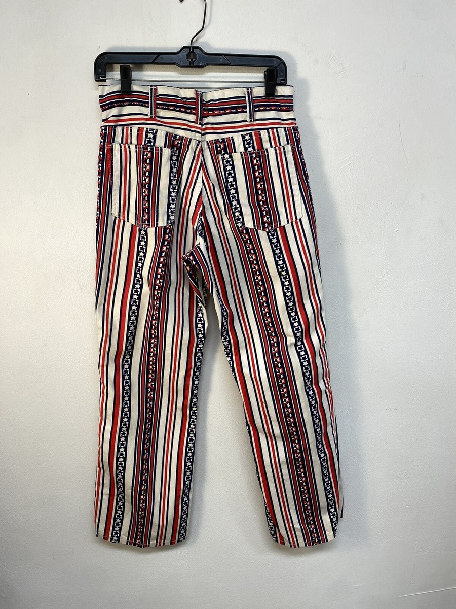 Vintage 60s Levi's Big E Stars & Stripes Pants • Red White Vintage 60s Levi's Big E Stars & Stripes Pants • Red White