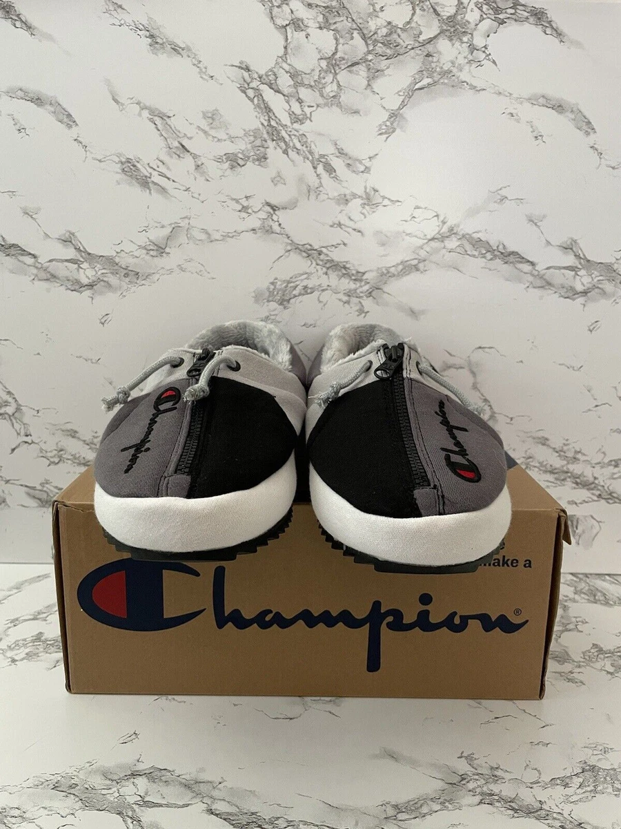 Champion slippers on feet 2025