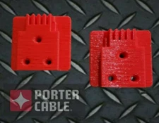 **2 Pack** RED Porter Cable 20V Tool Holder Mount Wall/Under Shelf