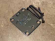 2000s Fender USA American neck plate guitar bass Precision Stratocaster