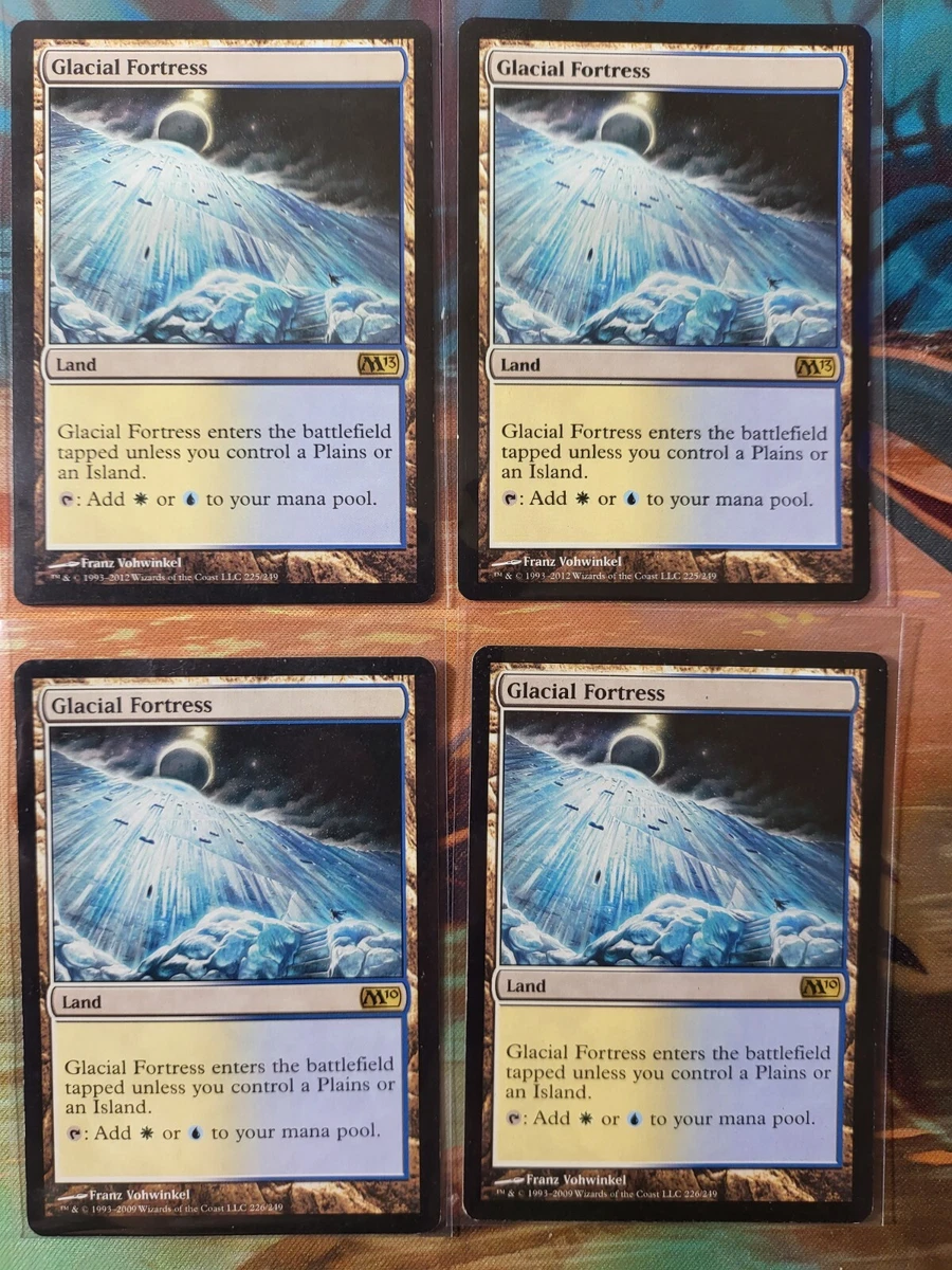MTG - GLACIAL FORTRESS - M13 - FORTEZZA GLACIALE - GOOD - ITALIANO