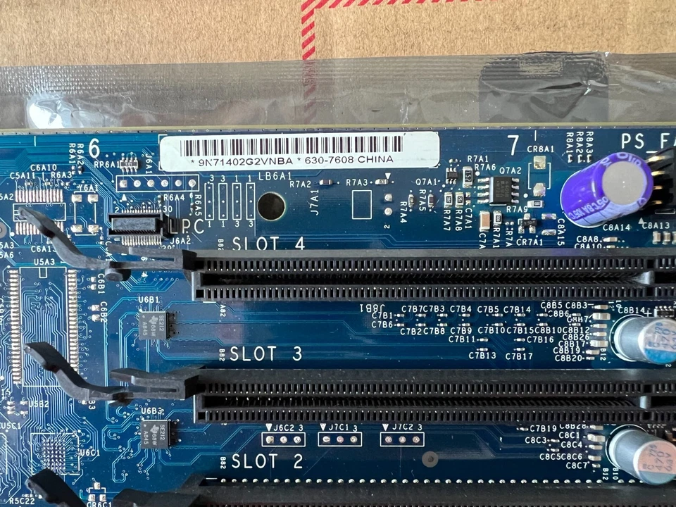 Apple Mac Pro A1186 PBA D37625-504 630-7608 Logic Board - Image 2 of 4