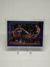 2025 Topps Basketball Heat Check Blue Rainbow Parallel 144/150 Phoenix Suns #294