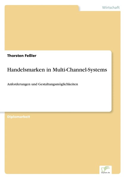 Thorsten FeßLer | Handelsmarken In Multi-Channel-Systems | Taschenbuch | Deutsch-image