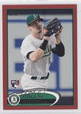 2012 Topps Target Red Border Collin Cowgill #502 0c2