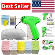 Effortless Tagging: 5506 Pcs Clothing Tag Machine  Color Price Tags Included