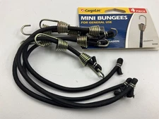Pack Of 4 - Cargoloc 62320 10" Mini Bungee Cords