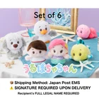 2024 Disney Store Japan Ariel Little Mermaid Urupocha Chan Plush FULL Set of 6