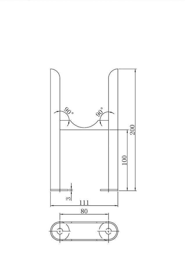 UK Radiators Universal Column Radiator Feet White 2, 3 and 4 Column ...