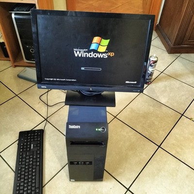 Gaming PC Windows XP PentiumG860 3GHz RAM4GB HD500GB IBM LENOVO ThinkCentre M92P