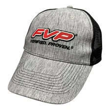 FVP Verified Proven Cap Hat Trucker Back Snap Back Adjustable NHRA Racing Parts