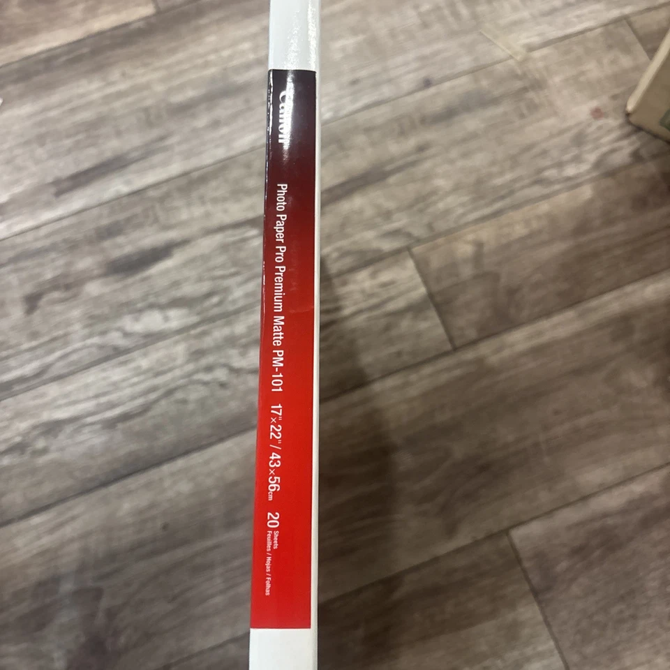 Canon Photo Paper Pro Matte 17x22" - 20 Sheets PM-101 56lbs - Image 3 of 4