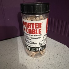 PORTER-CABLE 5563 Rozmiar płyty ramy czołowej FF Herbatniki łącznikowe, 175 na tubę