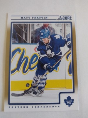 2012-13 Score Gold Rush #445 Matt Frattin