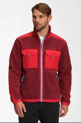 NWOT THE NORTH FACE X-LARGE (MENS) ROYAL ARCH FULL ZIP UP FLEECE RED $180