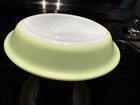 Vintage Pyrex 909/37 Pie Plate 9"  Baking Dish Lime Green Made in the USA — photo 8