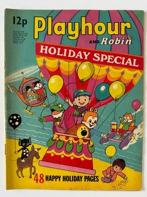 Playhour and Robin Holiday Special comic 1973, FN-