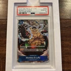 PSA 10 Monkey D Luffy OP11-058 Carrying On His Will Treasure Rare One Piece CCG