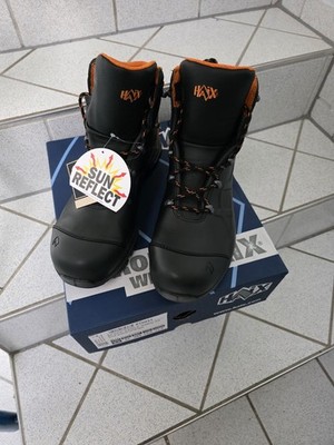 Haix Black Eagle Safety 54 mid Black Orange Gr. 44 NEU