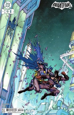 DC K.O. Knightfight #4 cover B Burnham Batman Damian Joshua Williamson Dan Mora