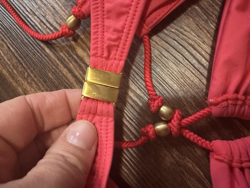 Top halter grande ViX by Paula Hermanny Brasil sólido Gi Foto 4 de 4