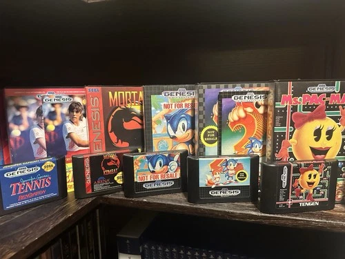 Sega Genesis Game Lot 5 Games All Tested Working