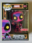 FUNKO POP DEADPOOL BLACK LIGHT TARGET 801
