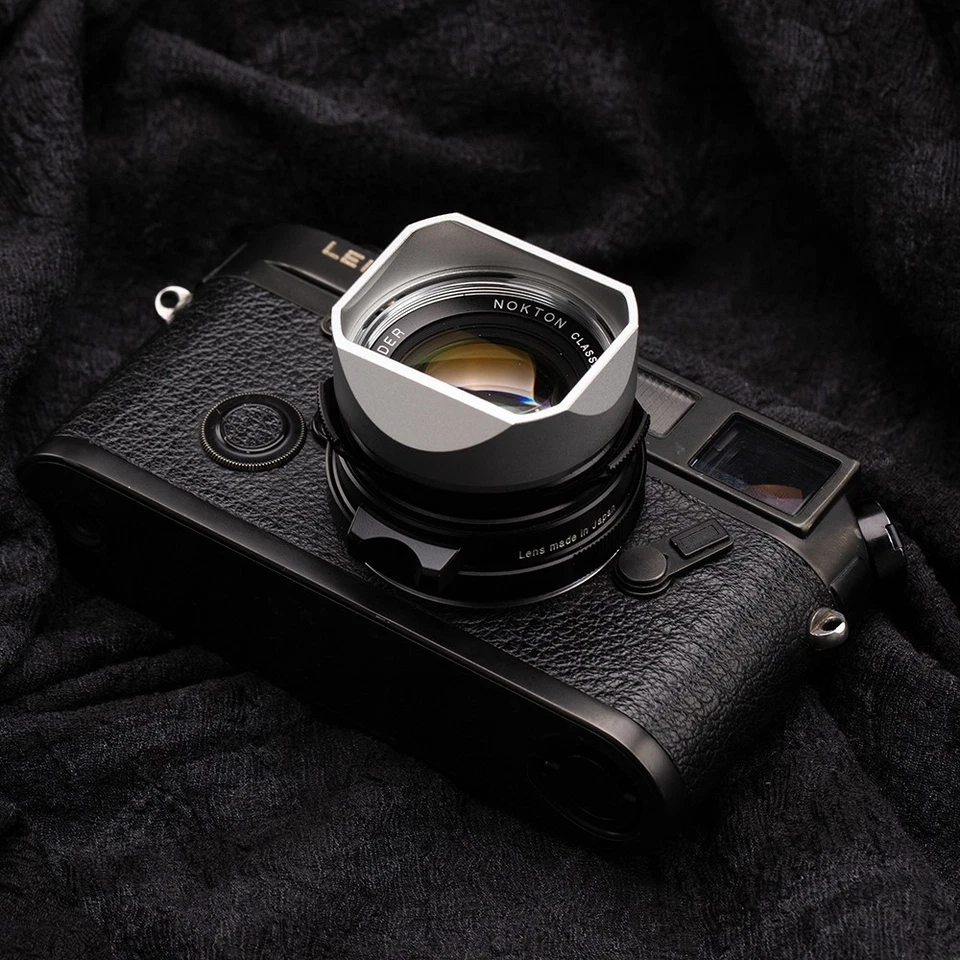 For Leica 35F2aa VM 40 1.4 VM 50 1.5 Bayonet Metal Lens Hood without Cap LH-6 - Image 4 of 4