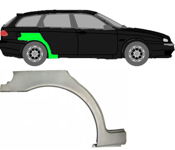 Radlauf FüR Alfa Romeo 156 Kombi 1997 - 2005 Rechts-image