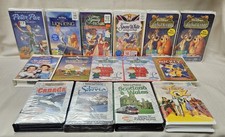 Clamshell VHS Lot, 7 Are FACTORY SEALED
