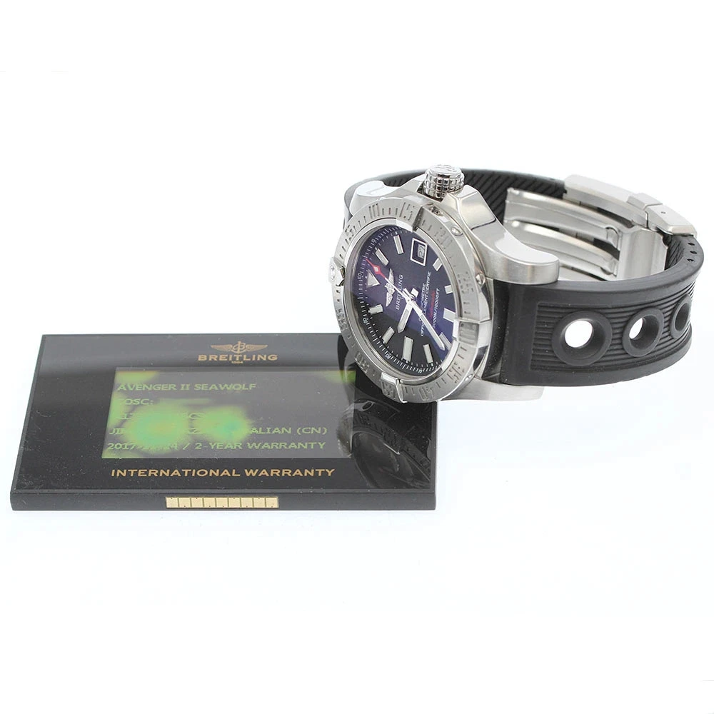 Breitling Avenger II Seawolf - 45 mm, Stainless Steel for sale | eBay