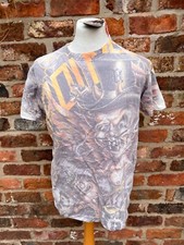 The Gentleman Minute Mirth Skull T-shirt Shiroi Neko Stone Wash Medium 38