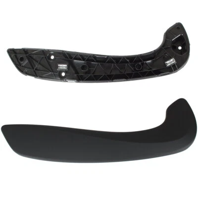 POIGNÉE DE PORTE INTÉRIEURE NOIR MAT AVANT GAUCHE POUR RENAULT MEGANE III 08-16 - Photo 1/2