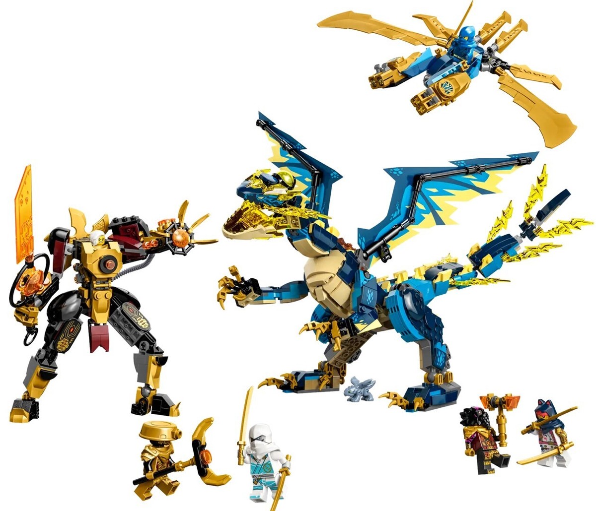 5702017413105 LEGO NINJAGO 71796 ELEMENTAL DRAGON VS. THE EMPRESS