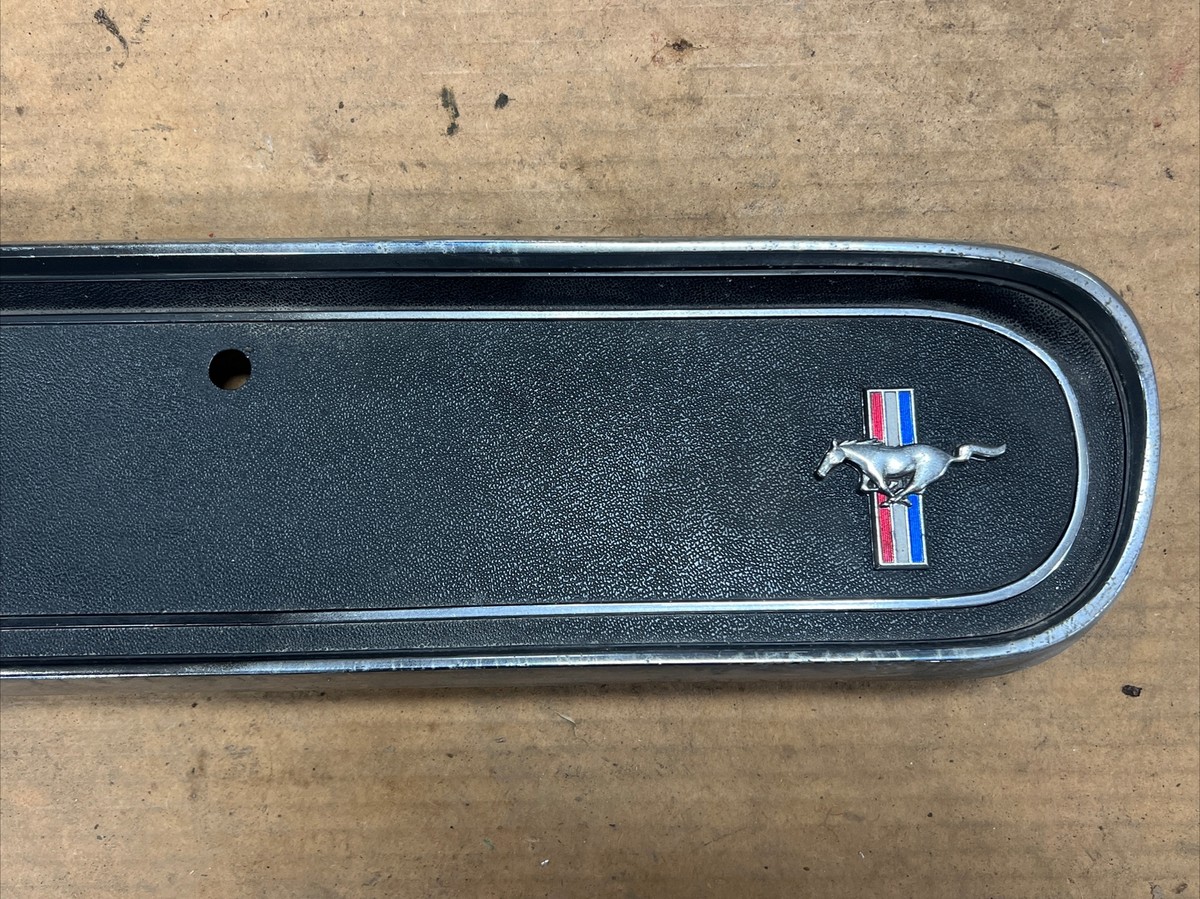 1965 1966 Mustang Glove Box Compartment Door Hinge Emblem Latch