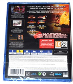 Playstation 4 game  Samurai Shodown NeoGeo Collection PS4 new region free