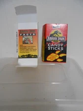 Barratts Jurassic Park ( Jeep Staff Vehicle)Empty Sweet Packet incl. Slider