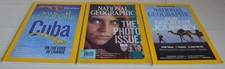 NATIONAL GEOGRAPHIC LOTTO 3 RIVISTE IN INGLESE
