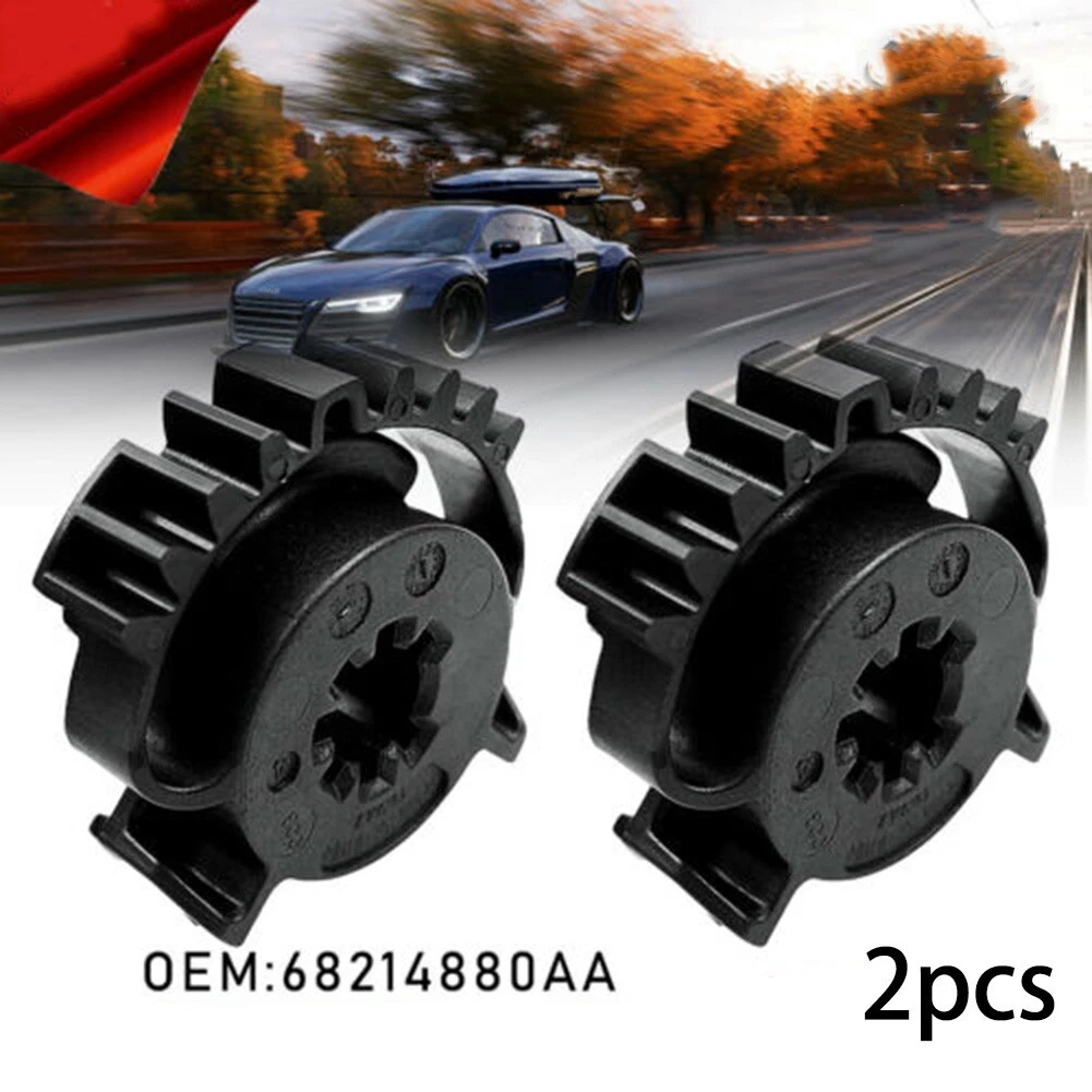 Blend Door 2pcs 4*4*3cm 68214880AA Auto Accessories Auxiliary Heater Black  | eBay