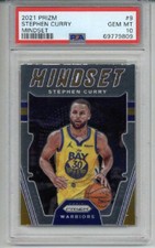 2021 PANINI PRIZM MINDSET #9 STEPHEN CURRY CARD WARRIORS PSA 10 LOW POP RARE
